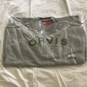 New-in-bag Orvis sweatshirt